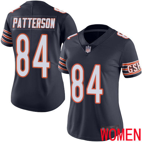 Chicago Bears Limited Navy Blue Women Cordarrelle Patterson Home Jersey NFL Football #84 Vapor Untouchable